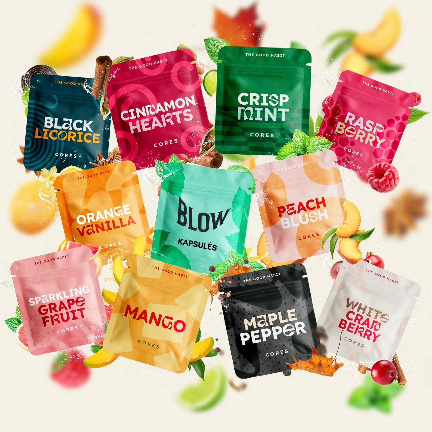 Pilnas visų skonių Blow™ Kapsulių rinkinys